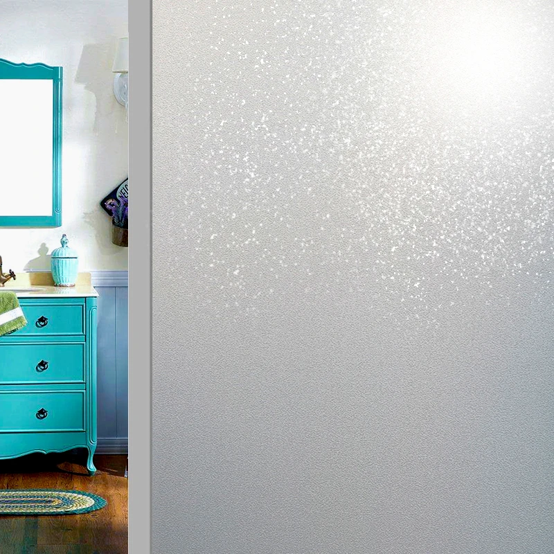 nontoxic pvc static frosted window sticker for bathroom privacy