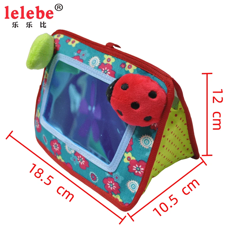 Lelebe baby toys hanging baby mirror bed hanging safety mirror Christmas gift baby toy