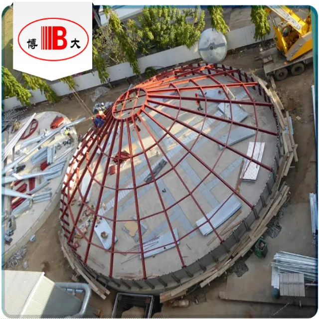 
Corn storage steel silos with flat bottom silos equipped with sweep auger 