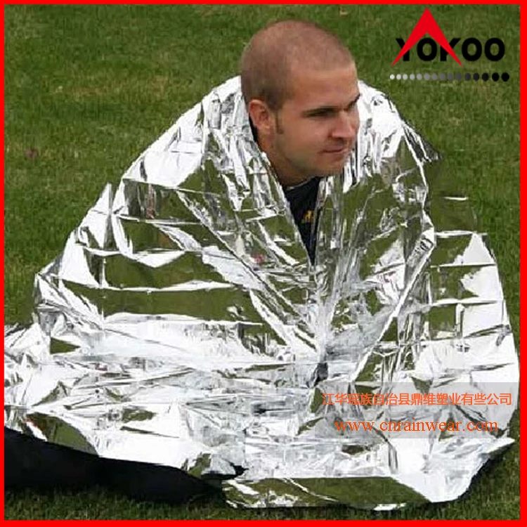130*210 cm  emergency survival blanket for outdoor events