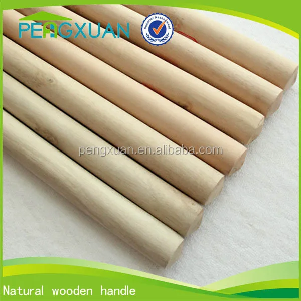 130*2.3cm natural wooden mob stick