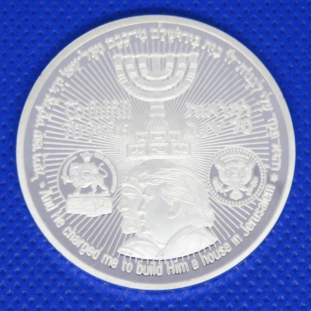 THE TEMPLE COINS Silive High quality cheap wholesale custom challenge custom coin