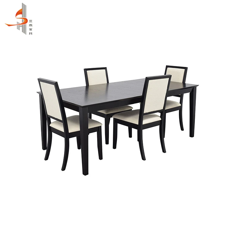 Factory supply OEM 6 seaters wooden dining buffet tables and chairs for restaurant