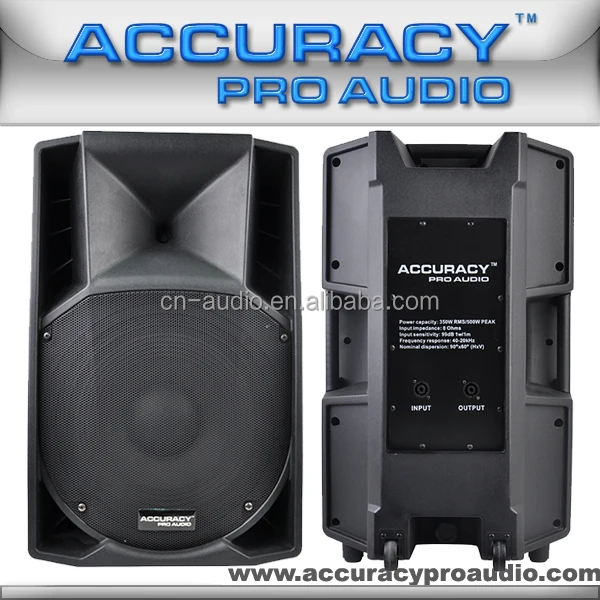 Accuracy Pro Audio CSW12 250W Powered Speaker Two-way Sound Equipment Portable Stage Speaker