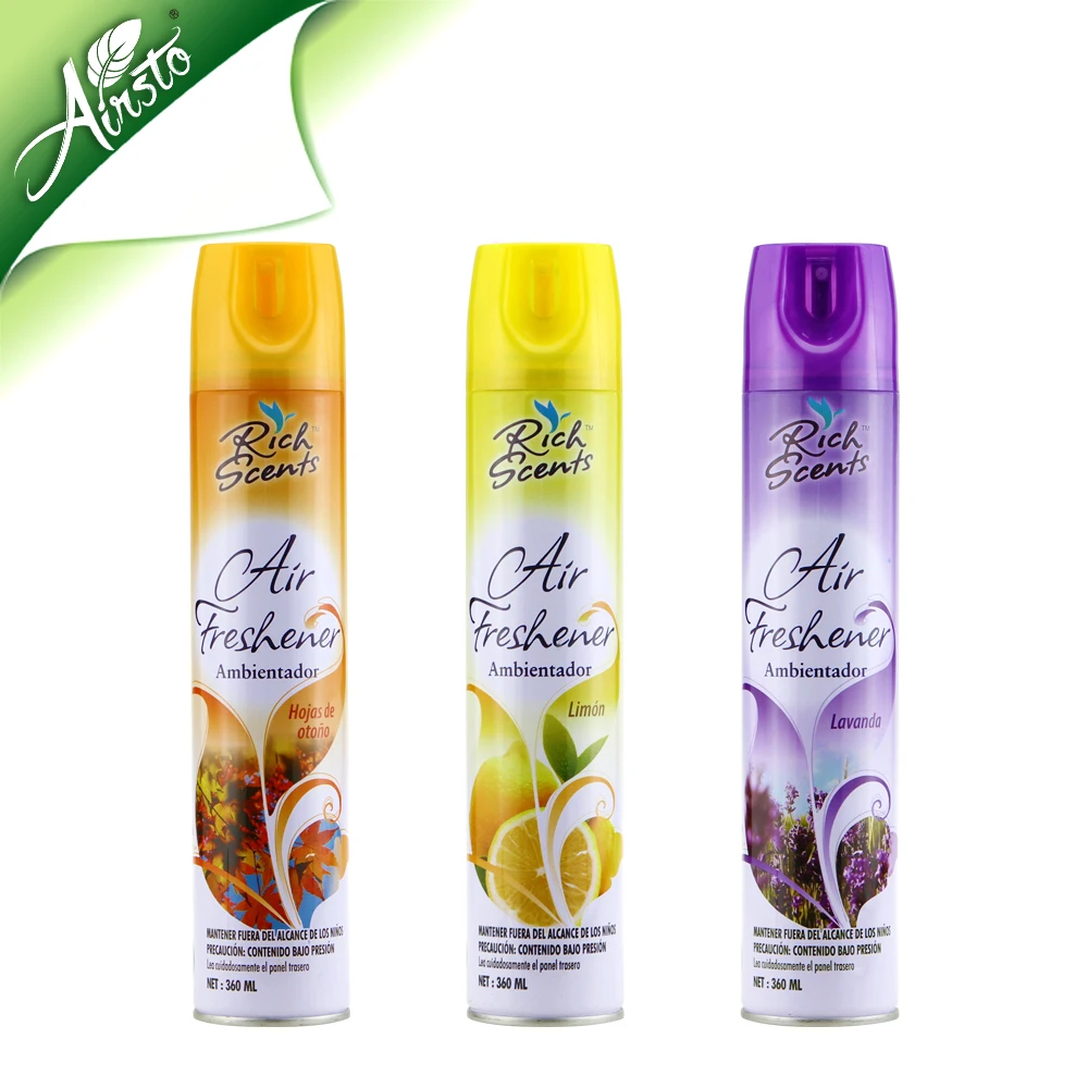 
Best Fragrance Suggestion For Different Market 300ML Toilet Scents Air Freshener Aerosol 