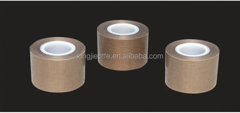 water-proof brown ptfe adhesive tape fiberglass tape