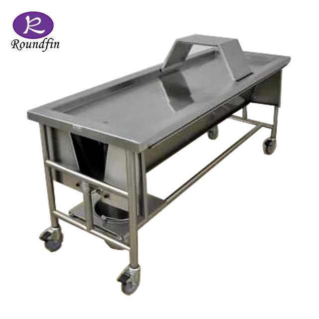 Funeral equipment mortuary trolley with cover funeral accessories