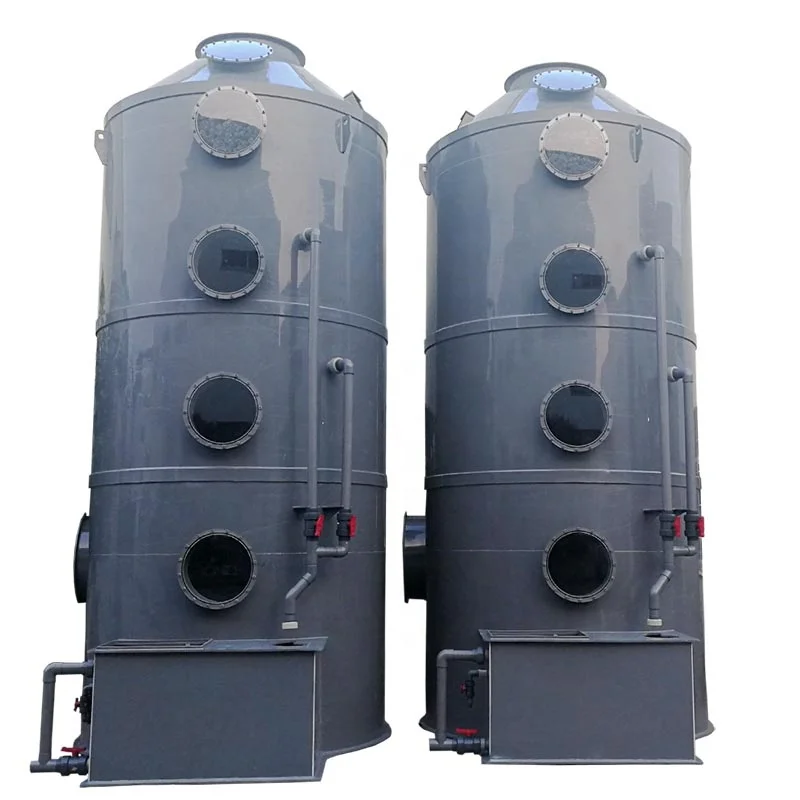 Industrial Acid Gas & Alkaline Gas Treatment Exhaust Gas Scrubber