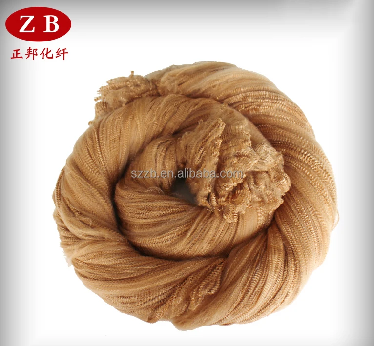polyester tow uncutted fiber for flock