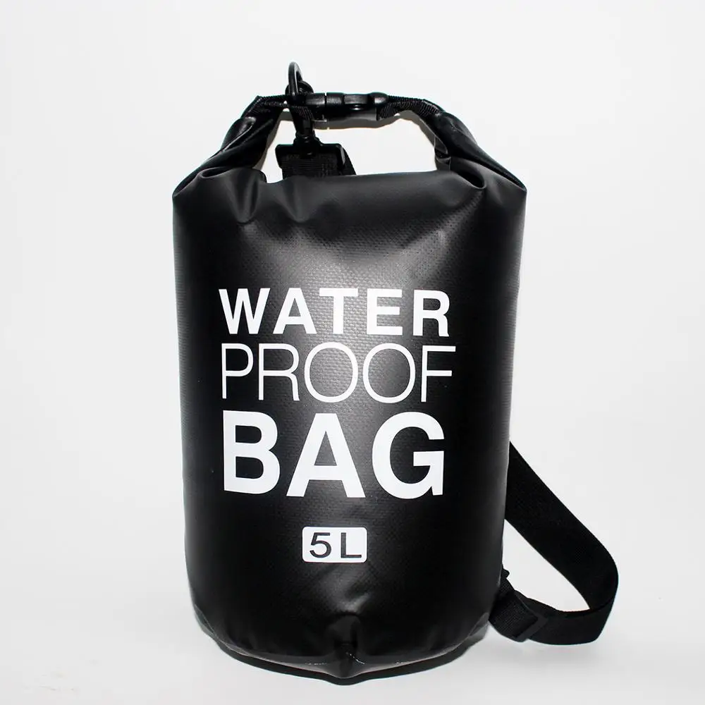 500D PVC Tarpaulin Material Roll Top Dry Tube Outdoor Sports Waterproof  Dry bag