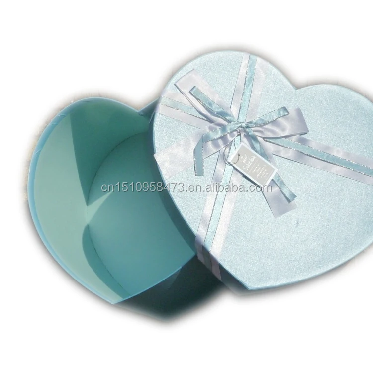 Ribbon Tie Heart Shape Gift Wrapping Paper cake box