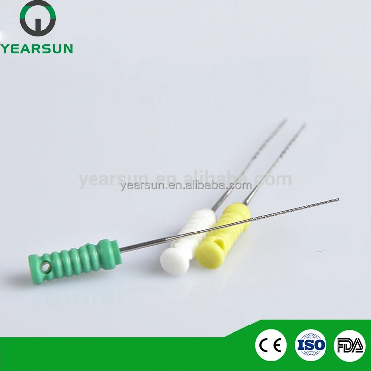 Dental endo files barbed broaches with handle/Nerve broaches