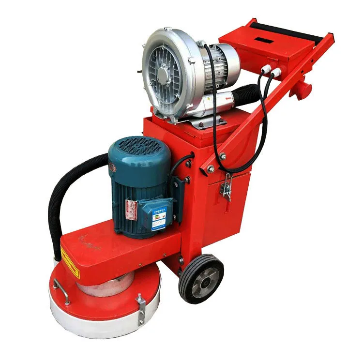 concrete floor polishing machine with vacuum