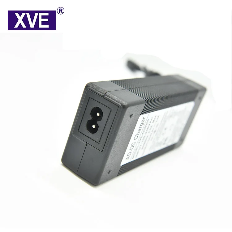 Профессиональный черный 48 Вольт 5A Смарт зарядное устройство для