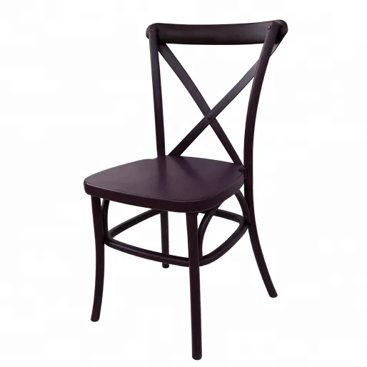 china manufacturer elegant design cross back wedding chair