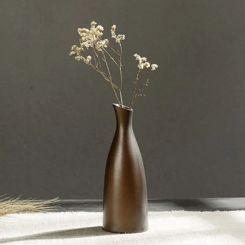 ceramic antique vase home goods decorative vase 5pcs vase flower set