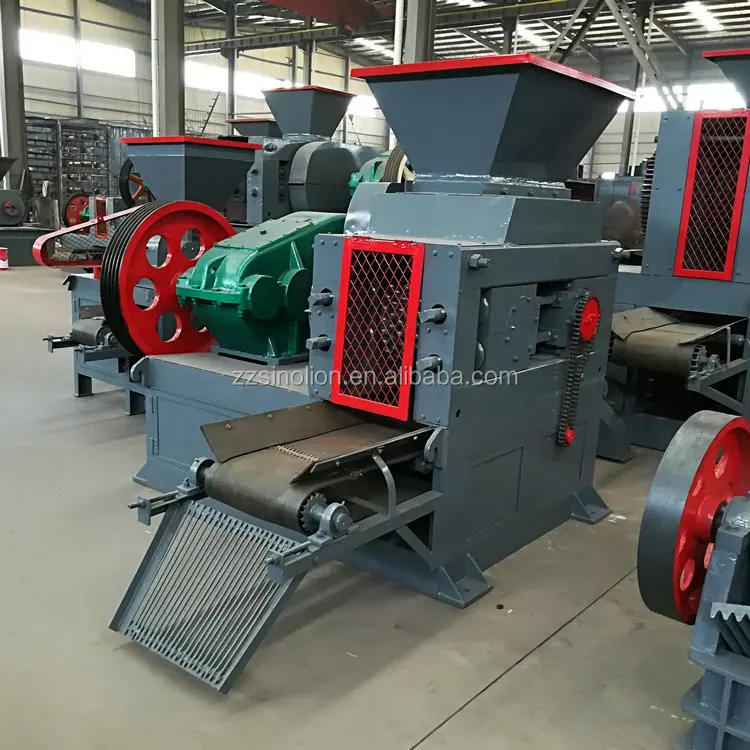 
New design hydraulic roller type mineral barbecue coal briquette machine / barbecue coal ball briquetting press machine factory 