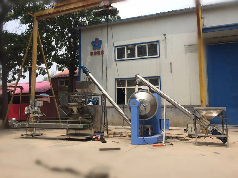 Food Industrial dcs 50kg spices powder packing machine plastic bag baking powder filling machine