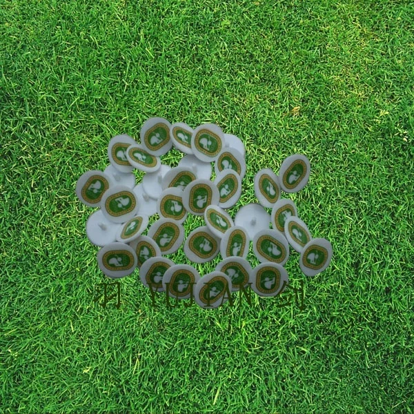 Индивидуальный Пластиковый маркер для мячей гольфа с логотипом