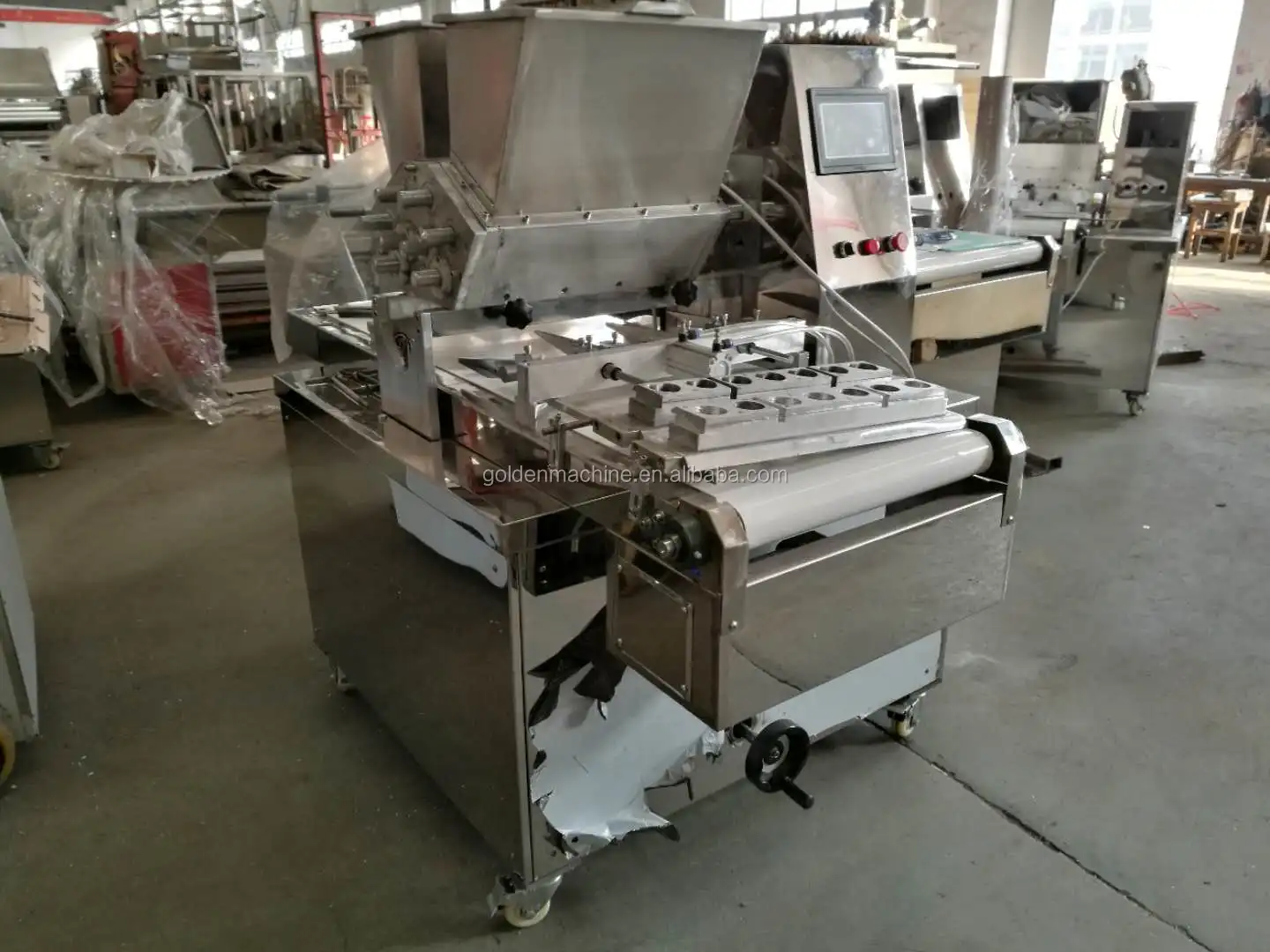 Biscuit Production Line soft hard cracker double-color cookie machine