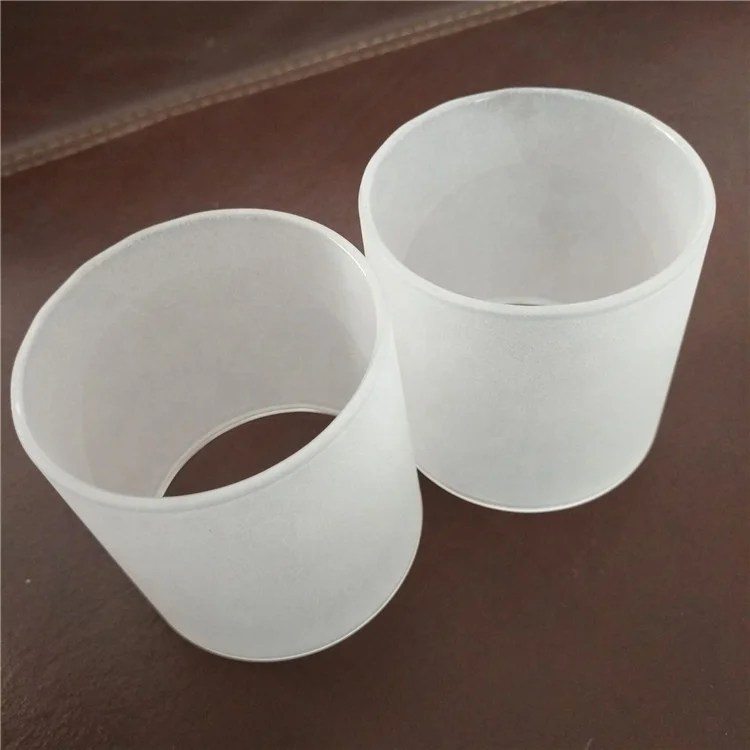 frosted glass tube for lamp shade