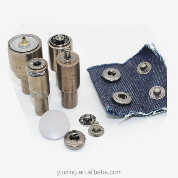 
Металлический пресс-застежка с пресс-матрицей под заказ 