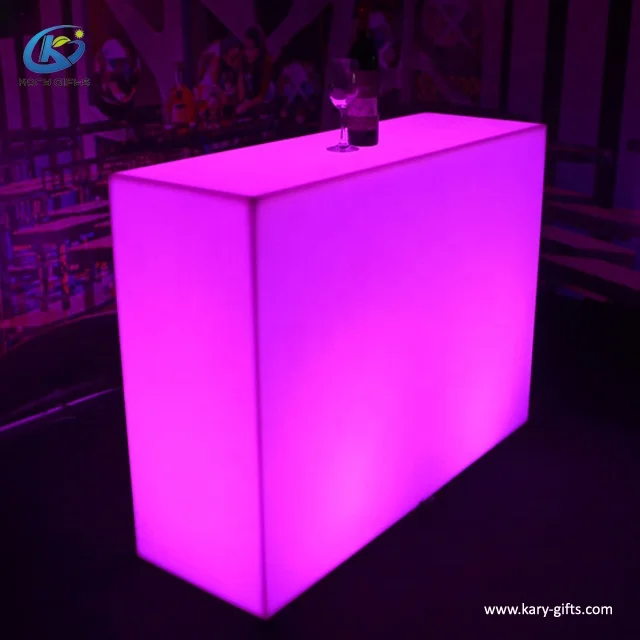 Kary gifts Bar counter design Led straight bar counter