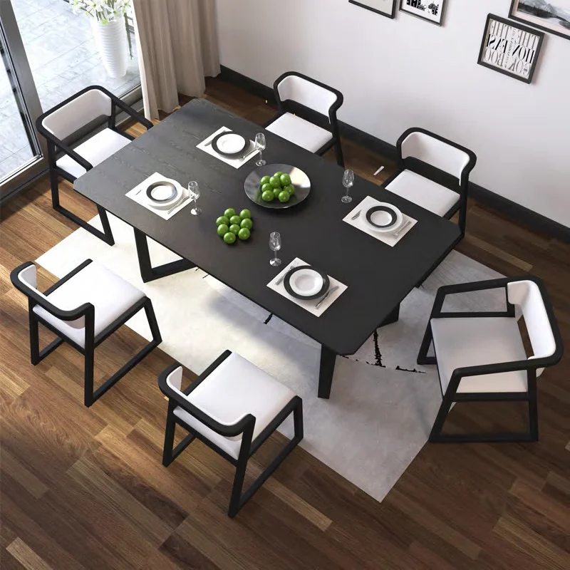 Modern style dining table with chair