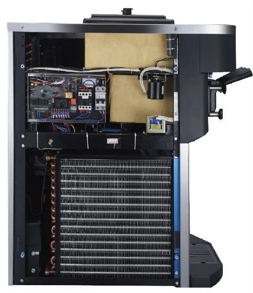 best selling low price rainbow soft serve ice cream machine