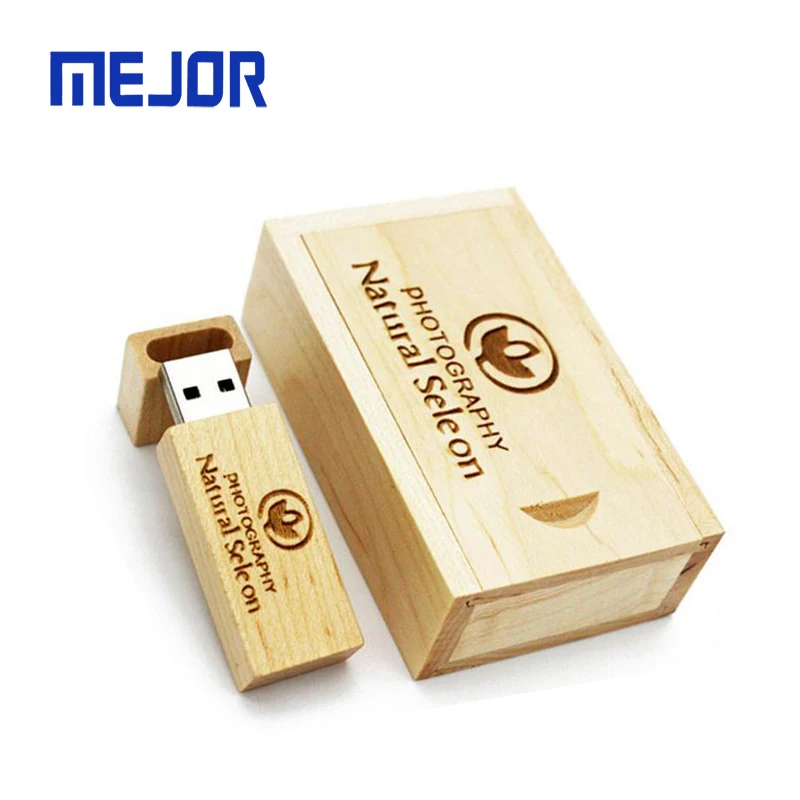 Madera pen drive 16GB promotion gift 8g wood memory stick 4g custom flash disk 2.0 Wooden USB