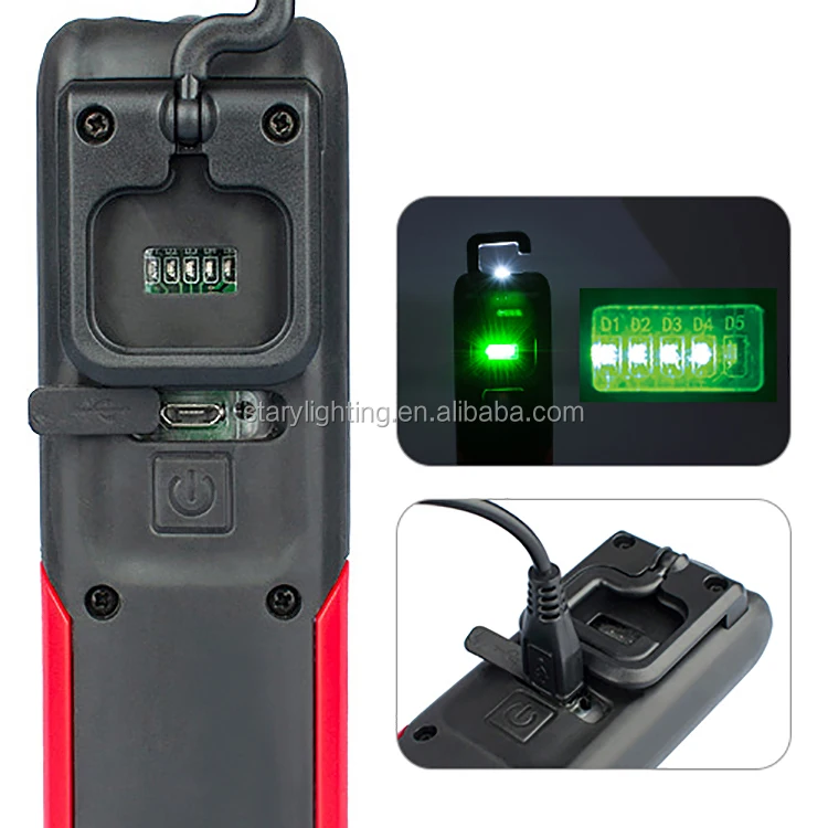 STARYNITE 3 Вт cob перезаряжаемый светодиодный магнитный беспроводной Рабочий светильник