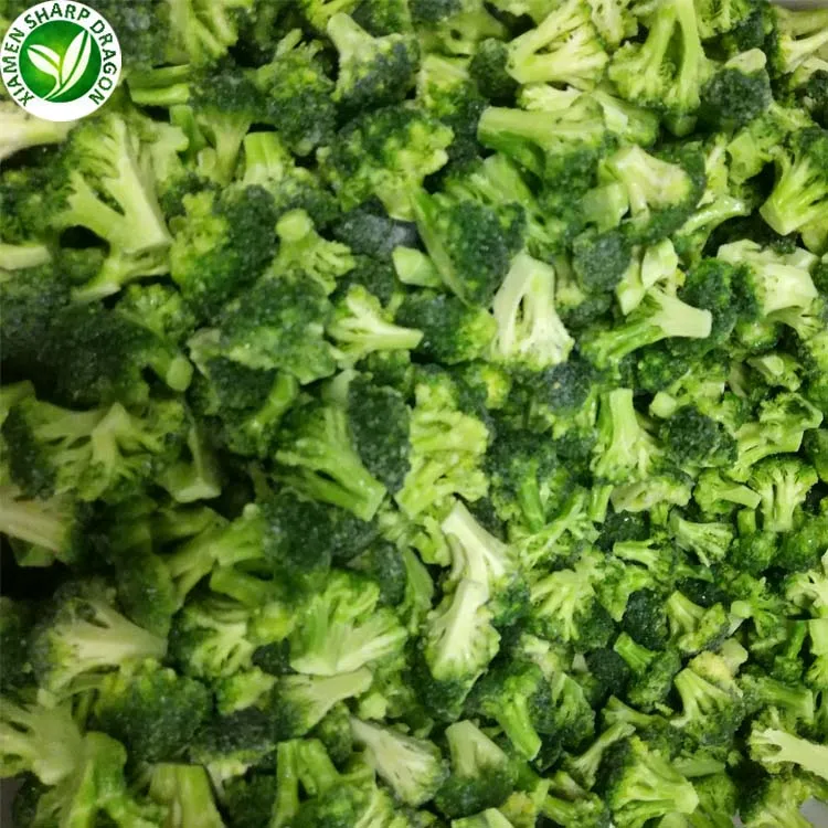 
IQF Import bulk chinese organic brands frozen broccoli with wholesale prices 