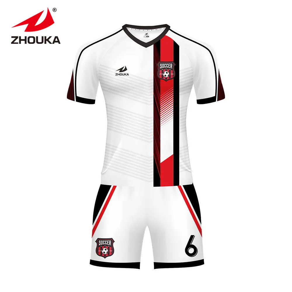 Profeesion High Quality Custom Unique Design No Logo Soccer Football Uniforms Wear Soccer Jersey