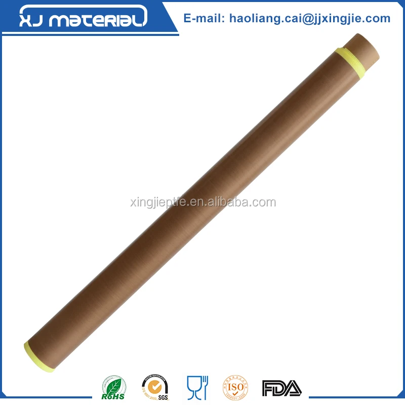 260C heat resistant jumbo roll ptfe fiberglass tape with silicone adhesive made in china with release paper