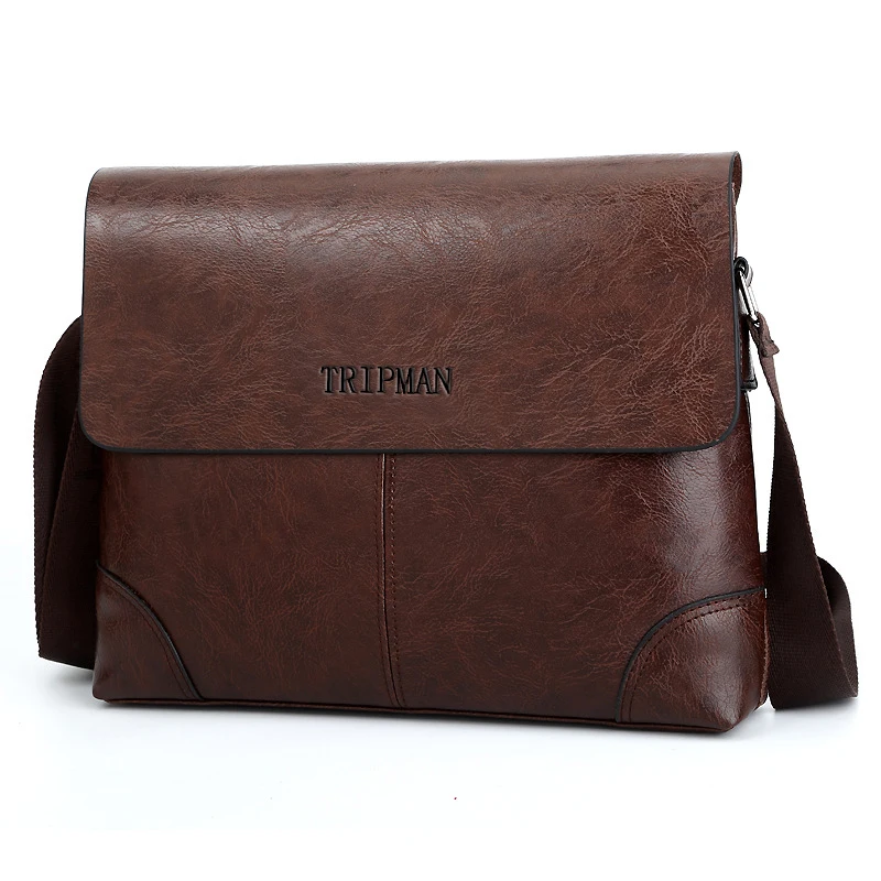 Мужские сумки-мессенджеры TRIPMAN, портфели из искусственной кожи, сумки через плечо, модные высококачественные сумки через плечо