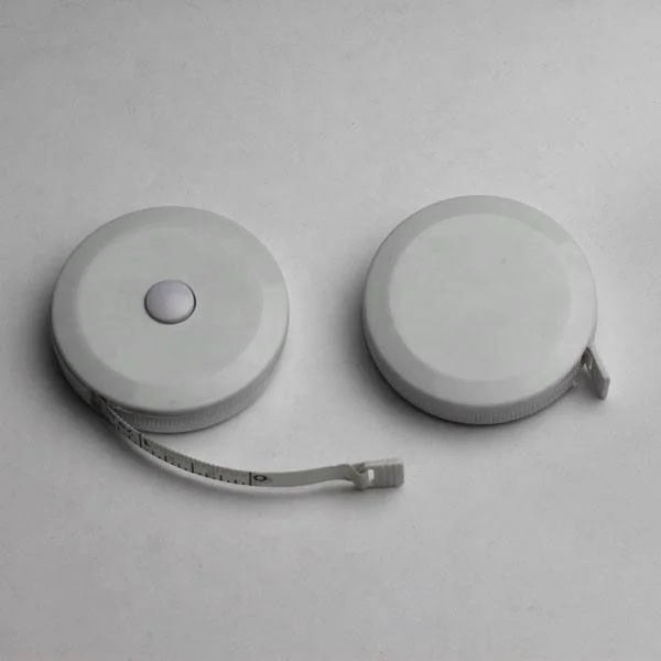 Promotional Round Shaped Keychain Custom Measuring Tape