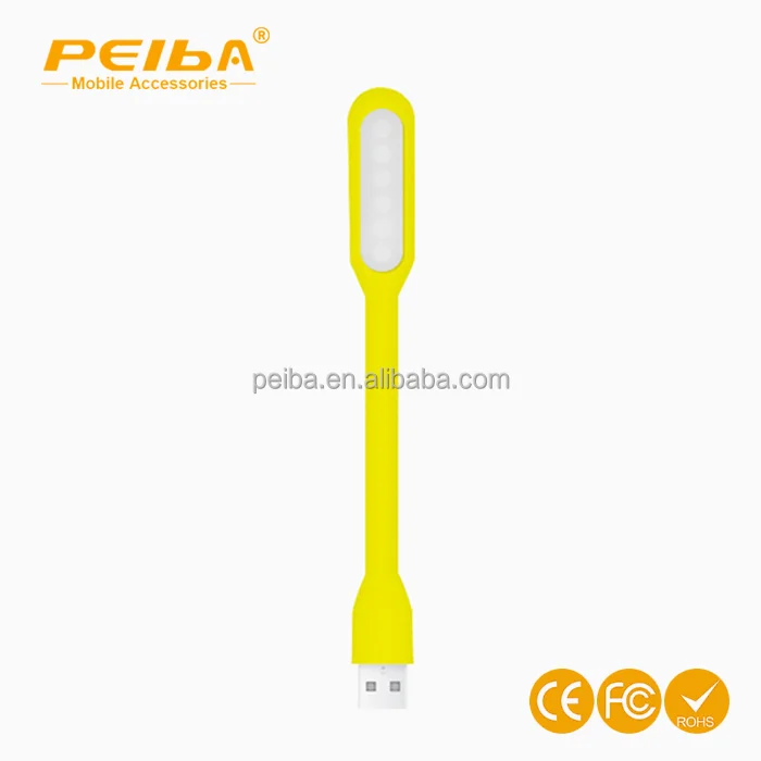 Новая USB-лампа, 5 светодиодов, гибкая Ночная лампа для клавиатуры, ноутбука, чтения