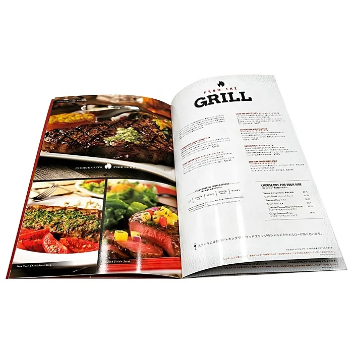 Togo Paper Boxeses for Print Brochures, Restaurant and Hotel Menu Designing,booklet Comic Book Printing Free Digital Printing CN;GUA