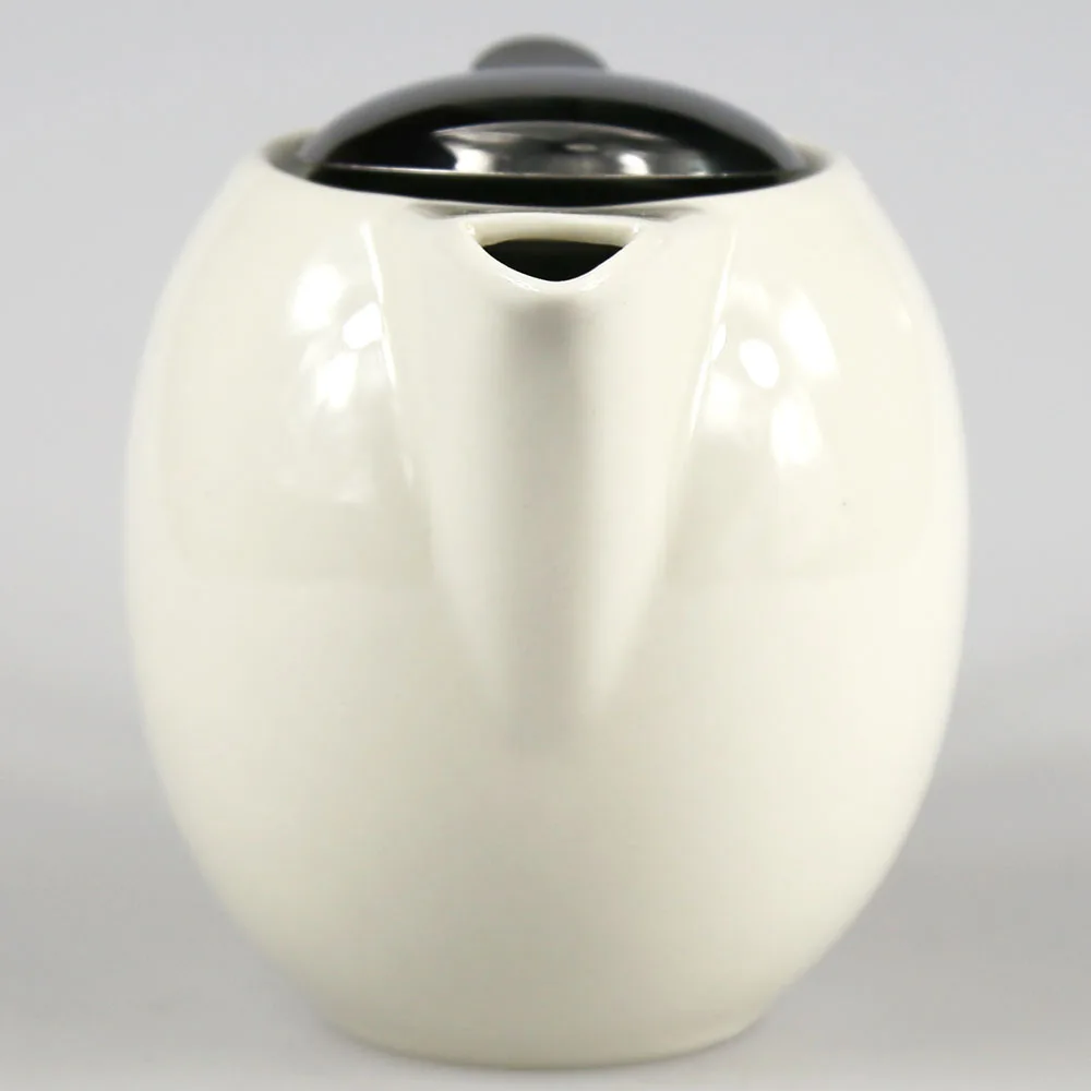 350ml 12oz Ceramic Porcelain Stoneware Clay Personal Logo Decal Artwork Custom Printed Teapots