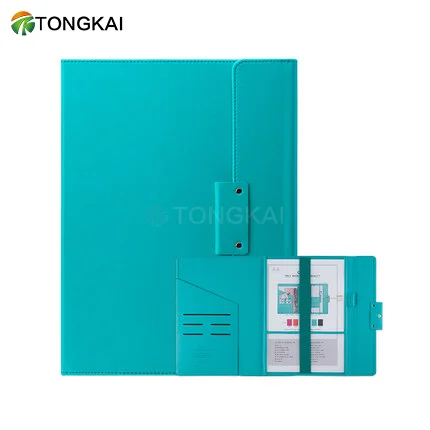 Business padfolio A4 document folders with interior bag executive padfolio