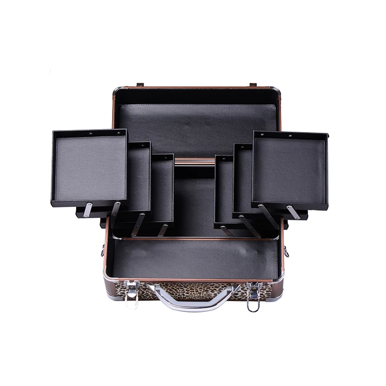 OEM/ODM Make up Organizer, Professional Tool Box for Fashion Stylist, Wholesale Mac Makeup Train Cases Bags