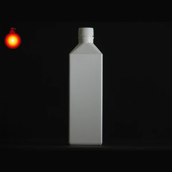 100ml~500ml empty Taiwan bottle white square plastic wholesale square bottle liquid medicine bottles