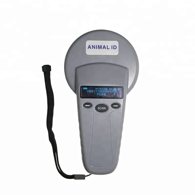 RFID 134,2 кГц/125 кГц ручной сканер для свиньи козы крупного рогатого скота коровьего скота управление