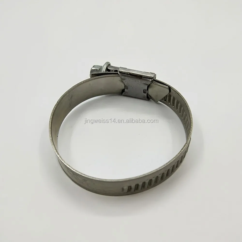 Germany Type Solid hose clamps for automobile exhaust pipe