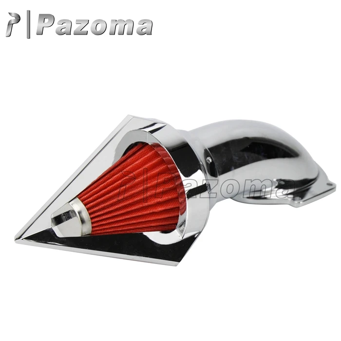 Деталь мотоцикла, новый хромированный воздушный фильтр с шипами, комплект для очистки воздуха мотоцикла для Honda VTX 1300 или VTX1300 все годы