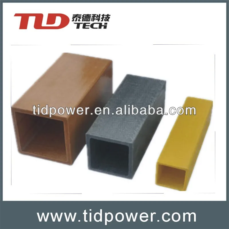 пултрузионные frp прямоугольной/квадратные трубы/полых профилей