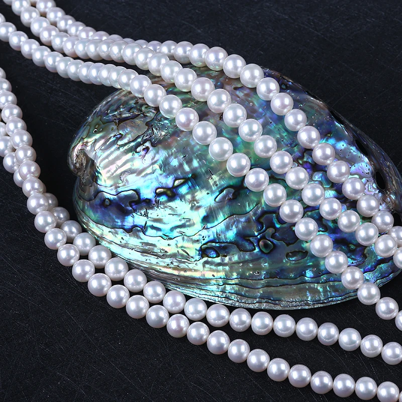 AAAAA 8mm 9mm white Japan akoya round shape pearl strand