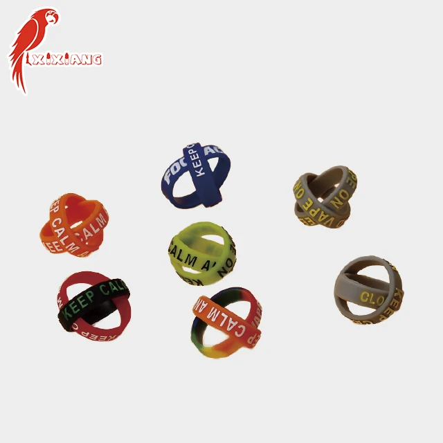 
Sailing Wholesale Ecig Silicone Beauty Rings Vape Band Customized Fast Delivery 