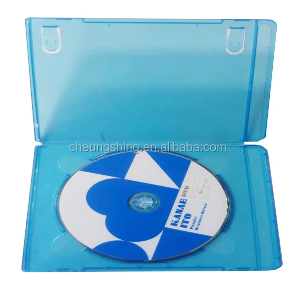Single Disc 7MM Glossy bluray DVD case