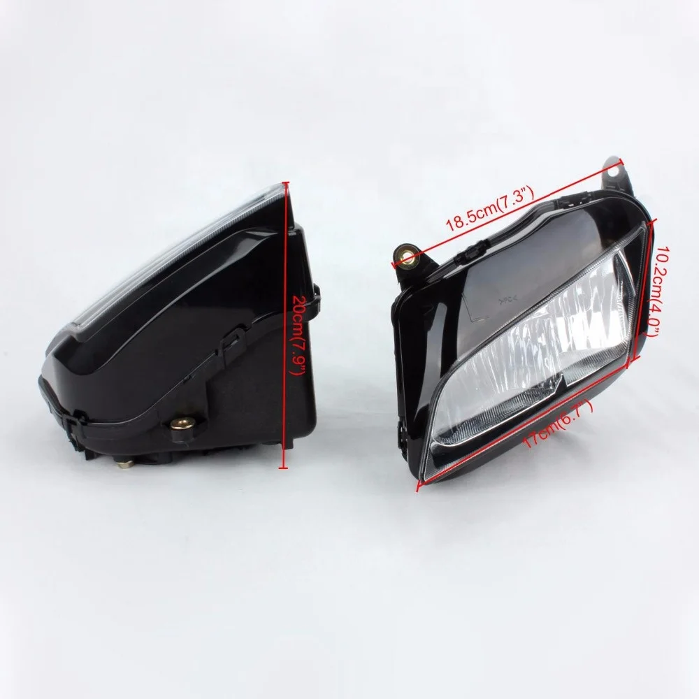 Motorcycle Headlight Assembly Headlamp Light Fit For Honda CBR600RR CBR 600RR 2007-2012 2008 2009 2010 2011  Lamp